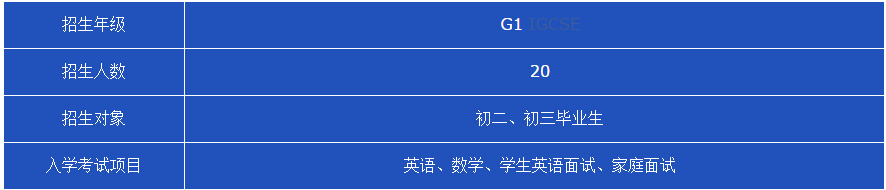 新哲書(shū)院Alevel招生計(jì)劃